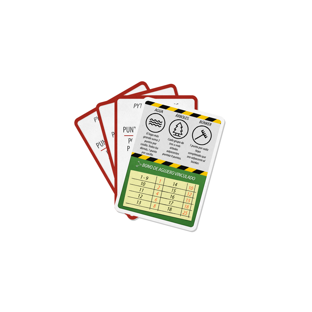 18 Holes: Course Architect - Spanish / Español Replacement Cards