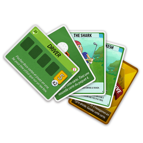 18 Holes - French / Français Replacement Cards