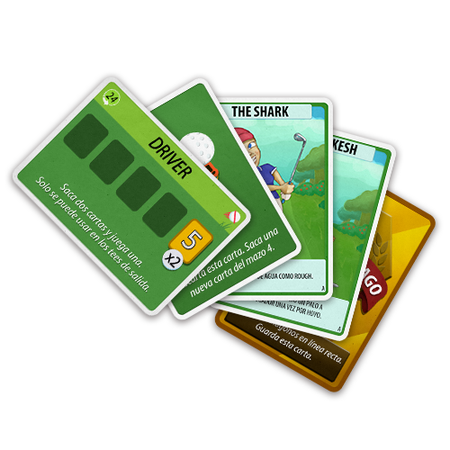 18 Holes - Spanish / Español Replacement Cards
