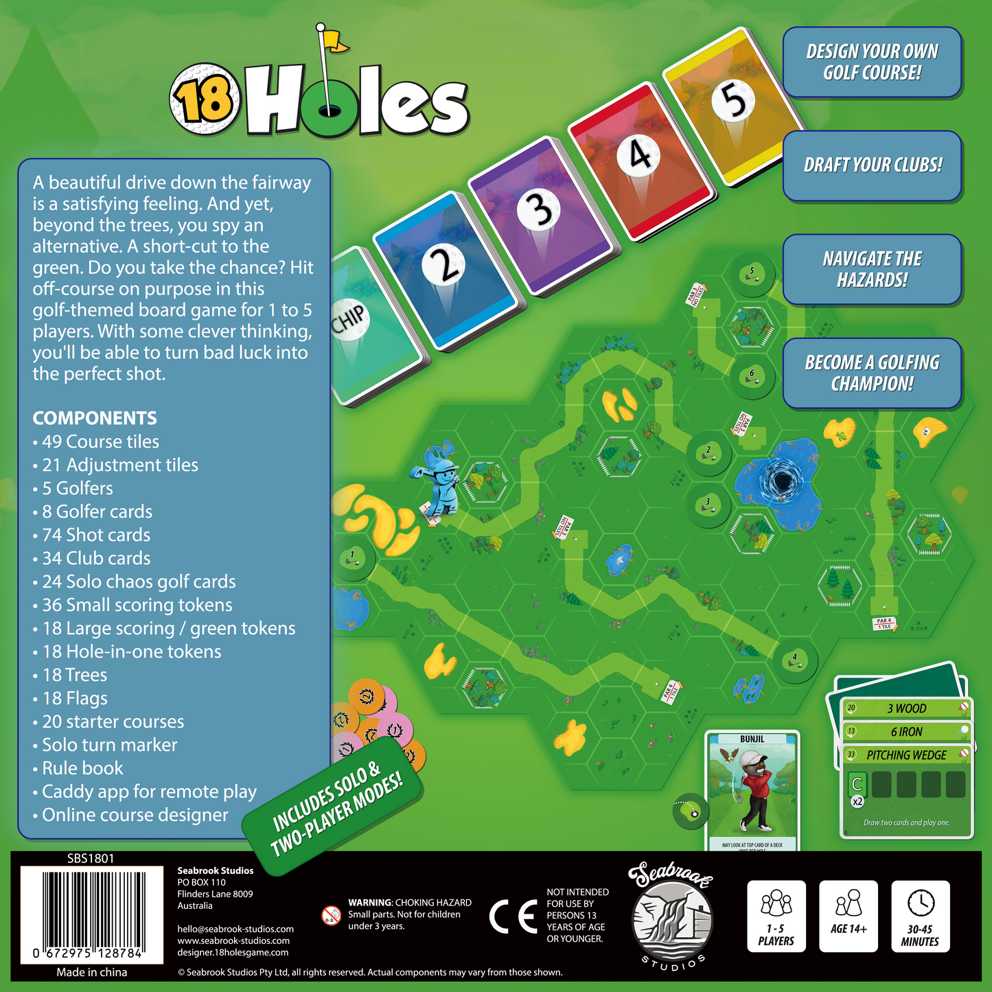 18 Holes Second Edition