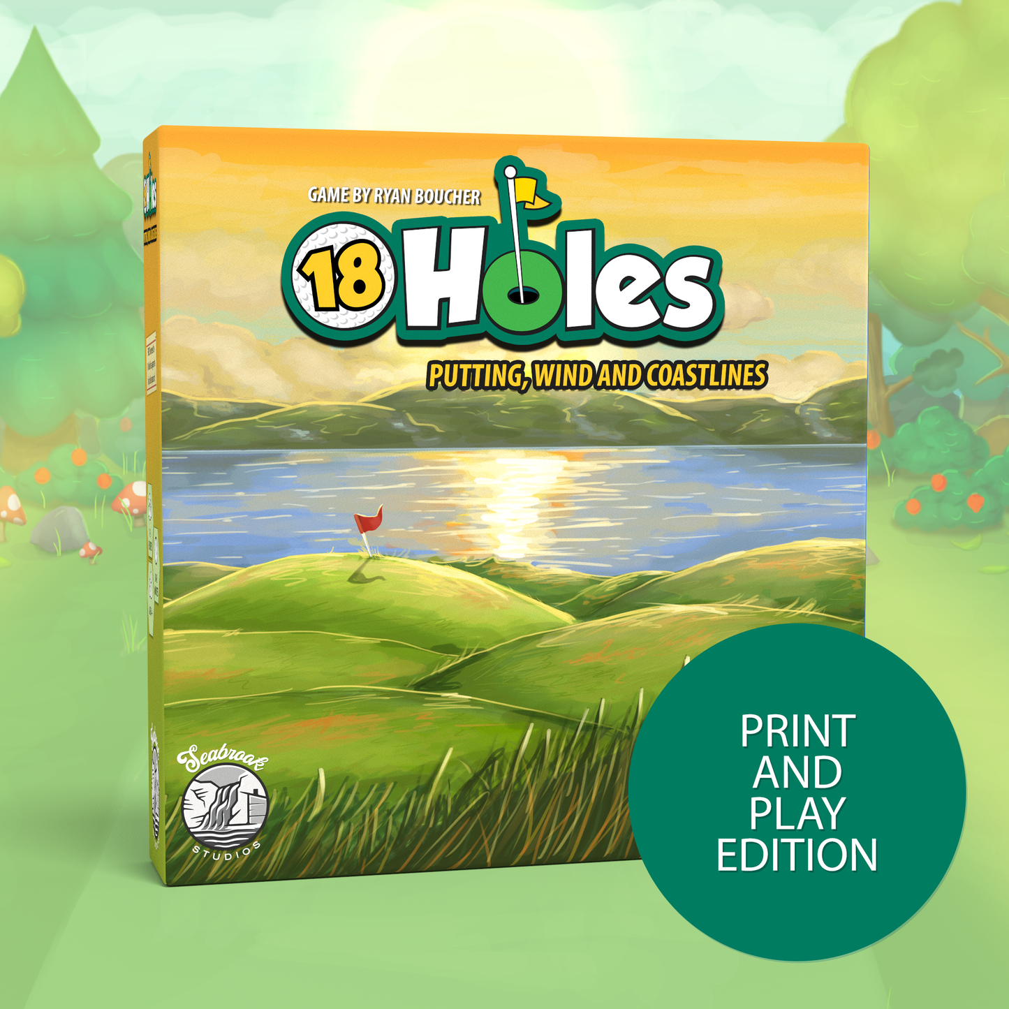 18 Holes - Putting, Wind and Coastlines Expansion - Print & Play Edition