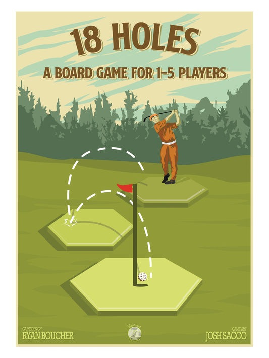 18 Holes Poster