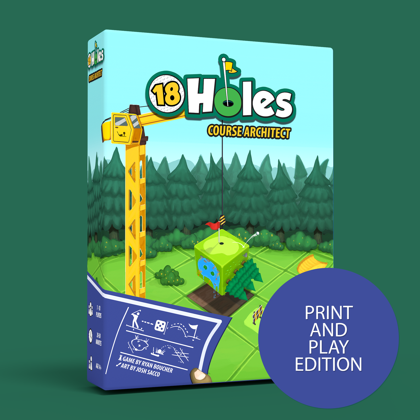 18 Holes: Course Architect - Print and Play Edition